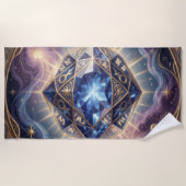 Sapphire – The Stone of Truth and Wisdom´7 Strandtuch (Vorderseite)