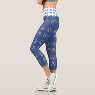 Sapphire – The Stone of Truth and Wisdom´8 Capri Leggings