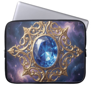 Sapphire – The Stone of Truth and Wisdom´8 Laptopschutzhülle