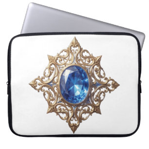 Sapphire – The Stone of Truth and Wisdom´8 Laptopschutzhülle
