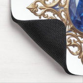 Sapphire – The Stone of Truth and Wisdom´8 Mousepad (Ecke)