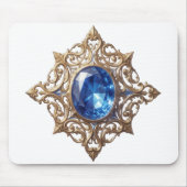Sapphire – The Stone of Truth and Wisdom´8 Mousepad (Vorne)