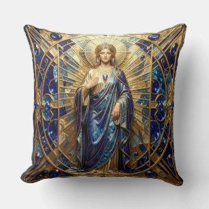 Sapphire – The Stone of Truth and Wisdom´9 Kissen