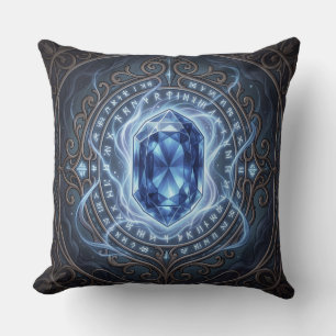 Sapphire – The Stone of Truth and Wisdom Kissen