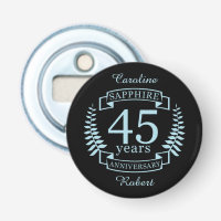 Sapphire Traditionelles 45. Hochzeitstag