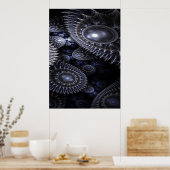 Sapphire Träume Poster (Küche)