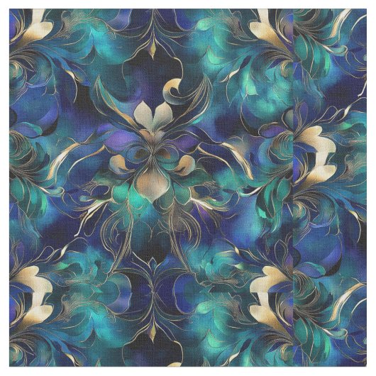 Sapphire Veil Stoff (Nahaufnahme)