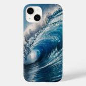 Sapphire Wave Case-Mate iPhone Hülle (Rückseite)