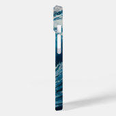 Sapphire Wave Case-Mate iPhone Hülle (Rückseite / Links)