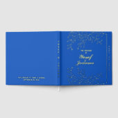 Sapphire Wedding Gästebuch (Voll)