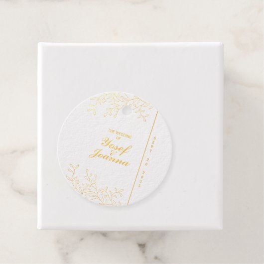 Sapphire Wedding Geschenkanhänger (Mit Box)