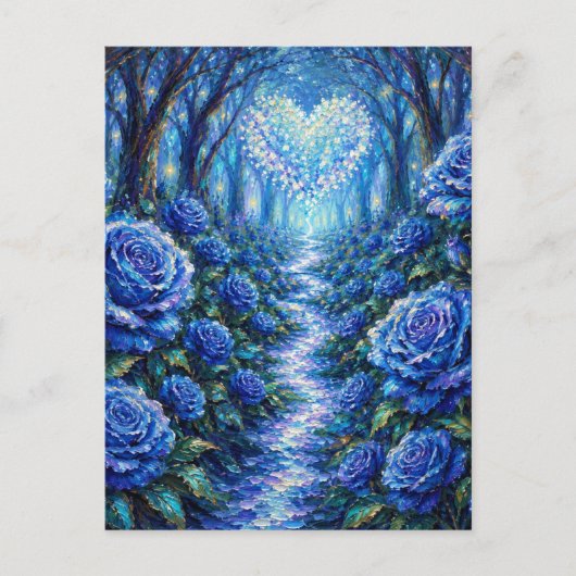 SapphireRosePath Postkarte (Vorderseite)