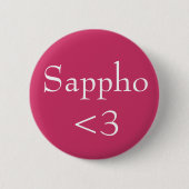 Sappho <3 button (Vorderseite)