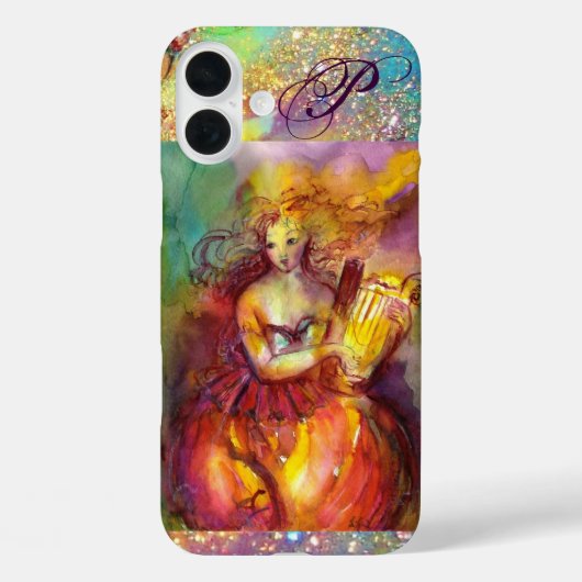 SAPPHO, DANCE, MUSIK UND POETRY-MONOGRAMM Case-Mate iPhone HÜLLE (Rückseite)