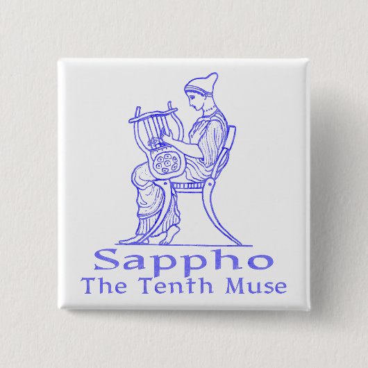 Sappho: Das zehnte Muse Button (Vorderseite)