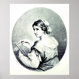 Sappho, graviert in Pye, 1774 Poster