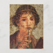 Sappho Postkarte (Vorderseite)