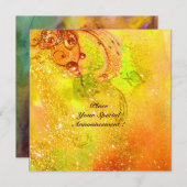 SAPPHO, TANZ, MUSIK UND POETRY, Glitzern Ankündigung (Vorne/Hinten)