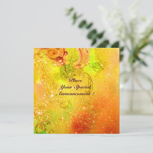 SAPPHO, TANZ, MUSIK UND POETRY, Glitzern Ankündigung (Stehend Vorderseite)