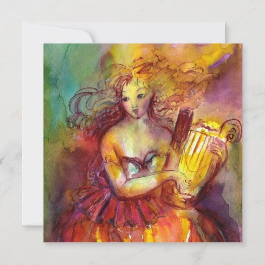 SAPPHO, TANZ, MUSIK UND POETRY, Glitzern Ankündigung (Rückseite)