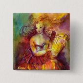 SAPPHO, TANZEN, MUSIK UND POETRY BUTTON (Vorderseite)