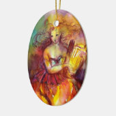 SAPPHO, TANZEN, MUSIK UND POETRY KERAMIK ORNAMENT (Links)