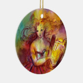 SAPPHO, TANZEN, MUSIK UND POETRY KERAMIK ORNAMENT (Rechts)