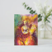 SAPPHO, TANZEN, MUSIK UND POETRY POSTKARTE (Stehend Vorderseite)