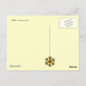 SAPPHO, TANZEN, MUSIK UND POETRY POSTKARTE (Rückseite)