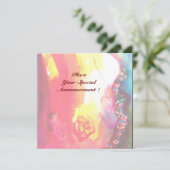 SAPPHO,TANZMUSIK UND POETRY,Gold Glitzern Ankündigung (Stehend Vorderseite)