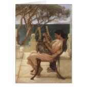 Sappho und Alcaeus von Sir Lawrence Alma Tadema (Vorne)