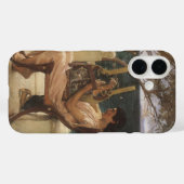 Sappho und Alcaeus von Sir Lawrence Alma Tadema Case-Mate iPhone Hülle (Rückseite (Horizontal))