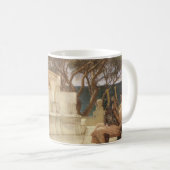 Sappho und Alcaeus von Sir Lawrence Alma Tadema Kaffeetasse (VorderseiteRechts)
