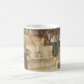 Sappho und Alcaeus von Sir Lawrence Alma Tadema Kaffeetasse (Mittel)