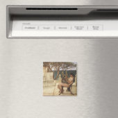 Sappho und Alcaeus von Sir Lawrence Alma Tadema Magnet (In Situ (Geschirrspüler))