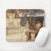 Sappho und Alcaeus von Sir Lawrence Alma Tadema Mousepad (Mit Mouse)