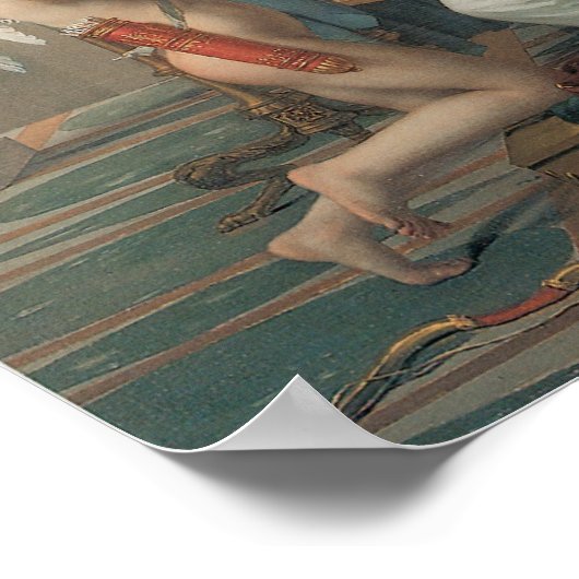 Sappho und Phaon, 1809 Poster (Ecke)