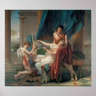 Sappho und Phaon, 1809 Poster