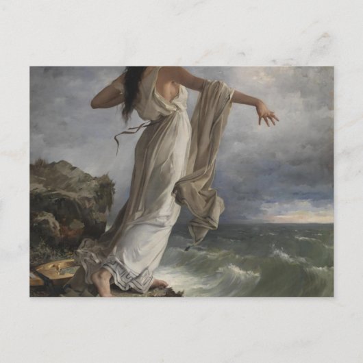 Sappho von Miquel Carbonell I Selva (1854-1896) Postkarte (Vorderseite)