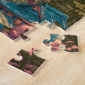 Sapporo Japan Reise Kunst Vintage Puzzle (Seite)