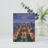 Sapporo TV-Turm Japan Postkarte (Stehend Vorderseite)