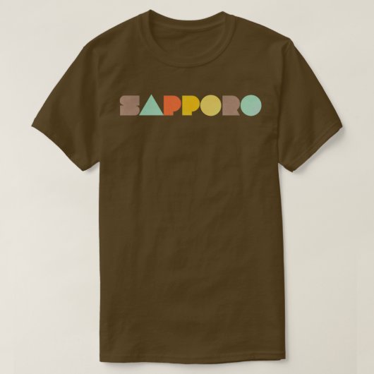 Sapporo Vintag T-Shirt (Design vorne)
