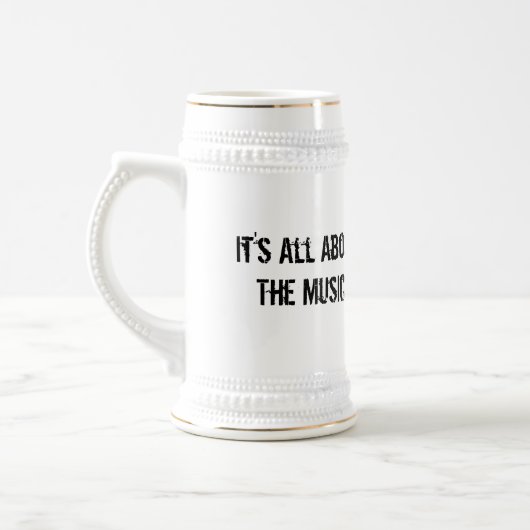 Saprx Unterhaltung Bierglas (Links)