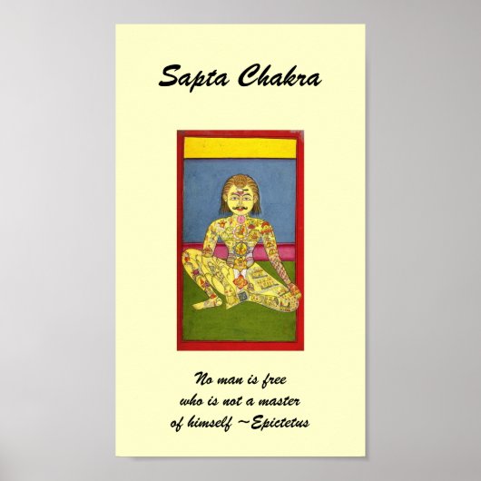 Sapta Chakra - Plakat / Druck (Vorne)