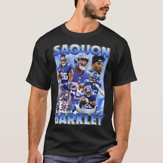 Saquon Barkley | American Football Bootleg T-Shirt (Vorderseite)