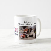 Sar-Dobermann-Tasse Kaffeetasse (VorderseiteRechts)