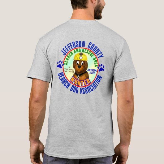 SAR Dogs Rock T-Shirt (Rückseite)