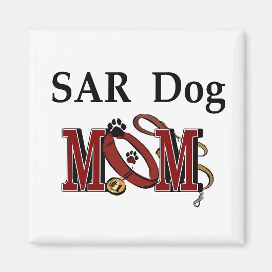 SAR Such- und Rettungshunde Magnet (Vorne)