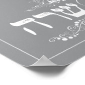 Sara Candle Art Poster (Ecke)