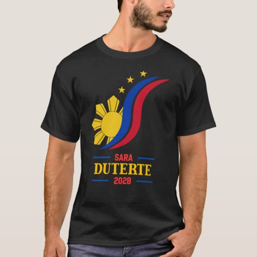 Sara Duterte 2028 Präsident T-Shirt Inday Shirt (Vorderseite)